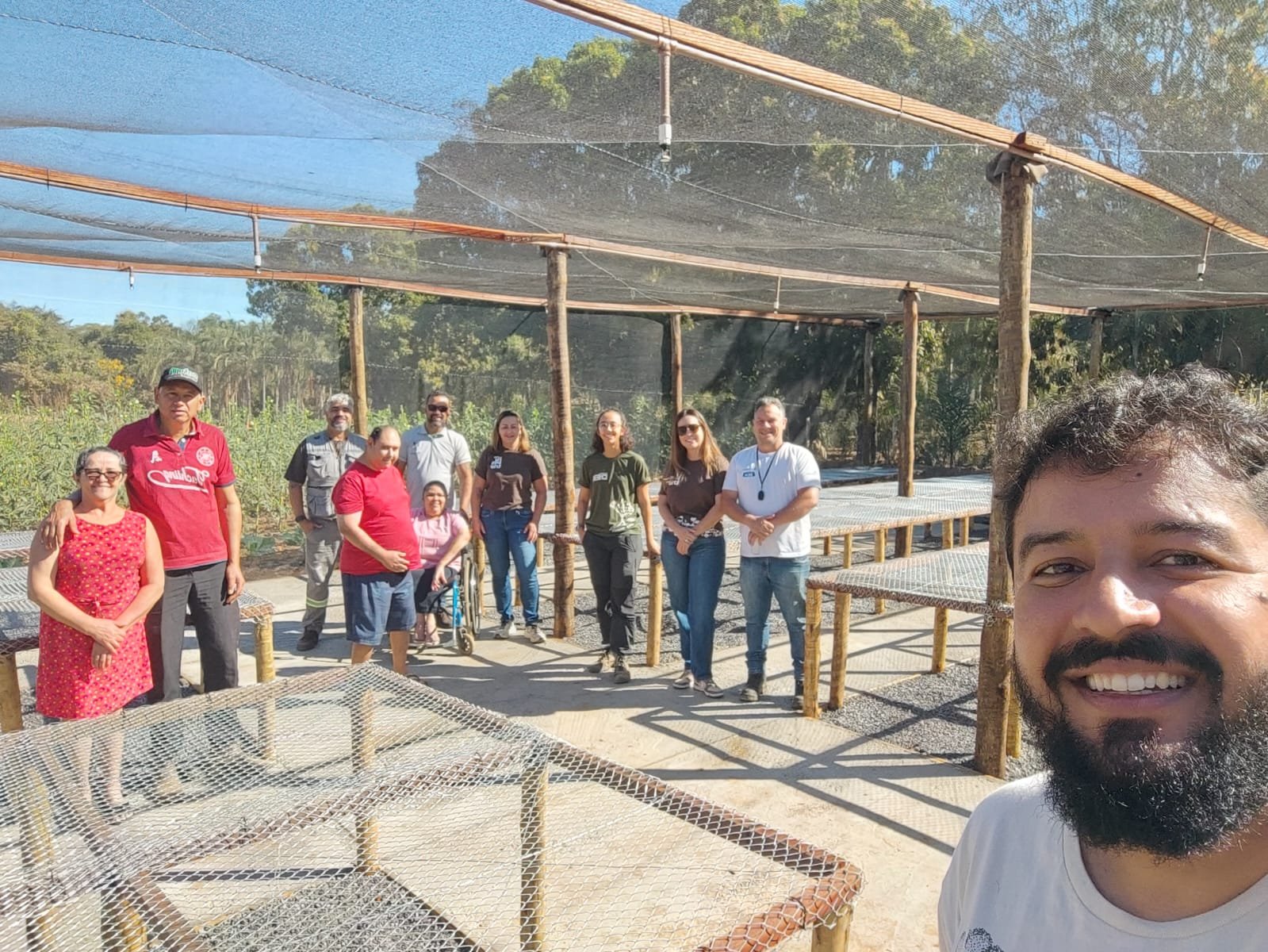 Com capacidade para 20 mil mudas, reforma de viveiro em Niquelândia fortalece restauração do Cerrado e inclusão produtiva