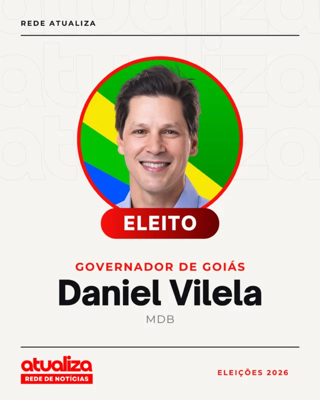 Daniel Vilela é eleito governador de Goiás