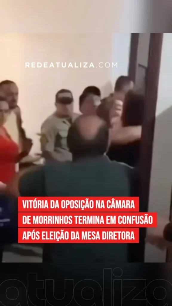 Eleição da Mesa Diretora da Câmara de Morrinhos termina em confusão