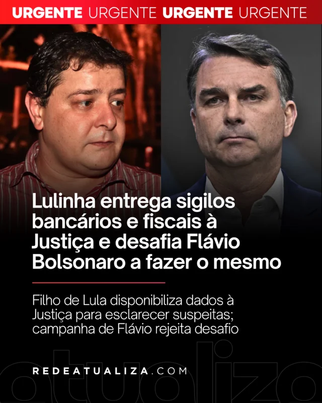 | Fábio Luís Lula da Silva, conhecido como Lulinha, filho do presidente Lula (PT), disponibilizou seus sigilos bancário