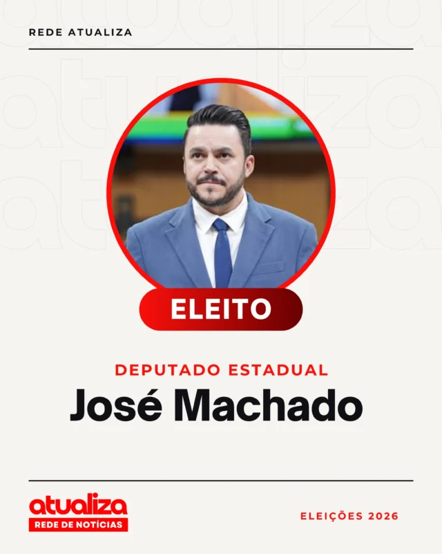 José Machado é reeleito deputado estadual