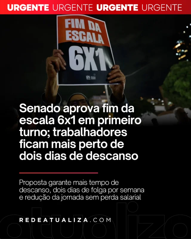 | O Senado Federal aprovou, em primeiro turno, nesta quarta-feira, 14